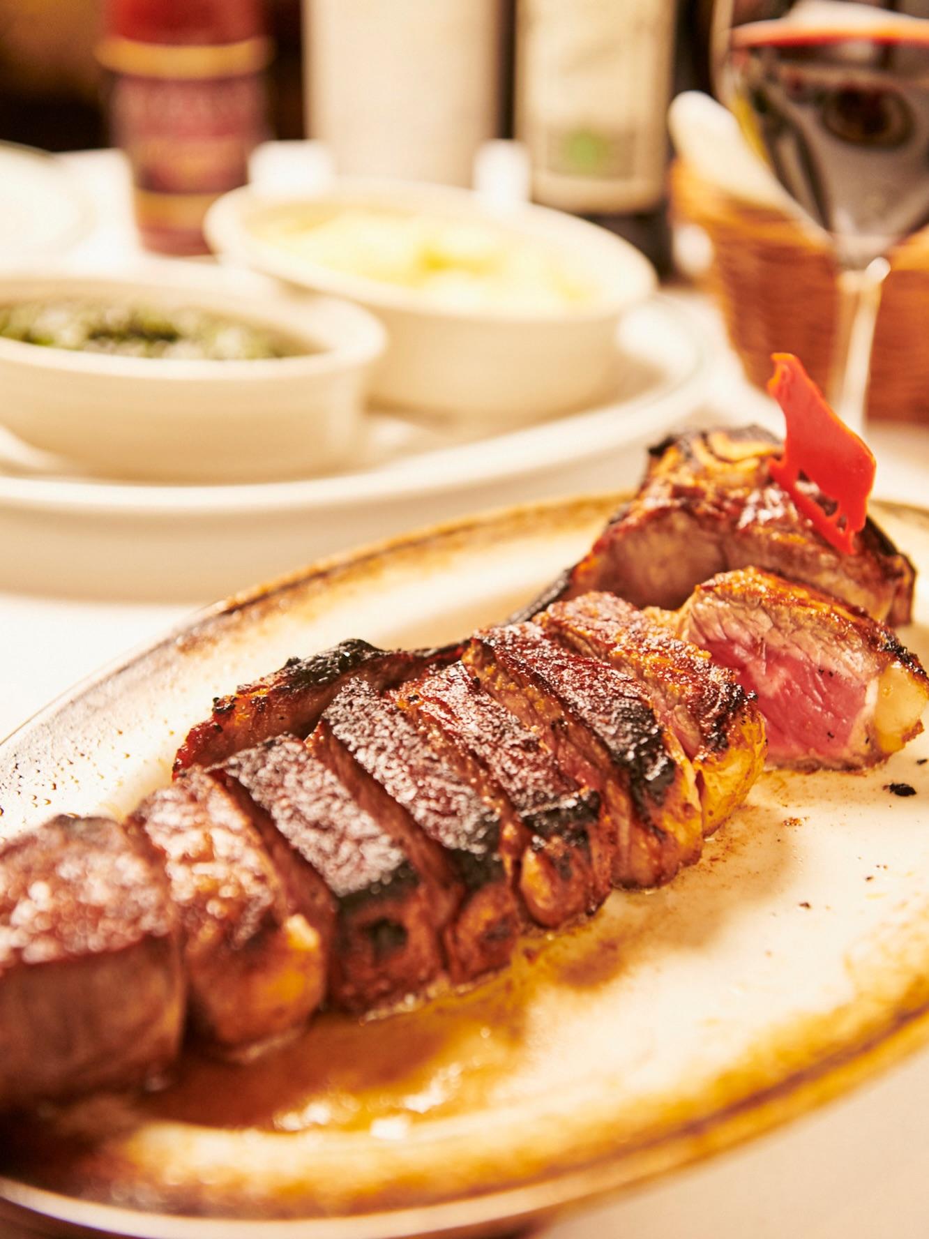 焼き加減はお好みに合わせてご注文ください。